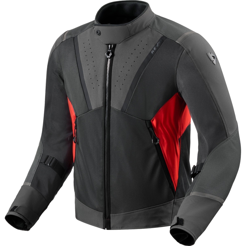 Kurtka motocyklowa Revit Airwave 4 czarno-czerwona