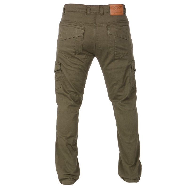 Jeansy motocyklowe Ayrton Delta zielone