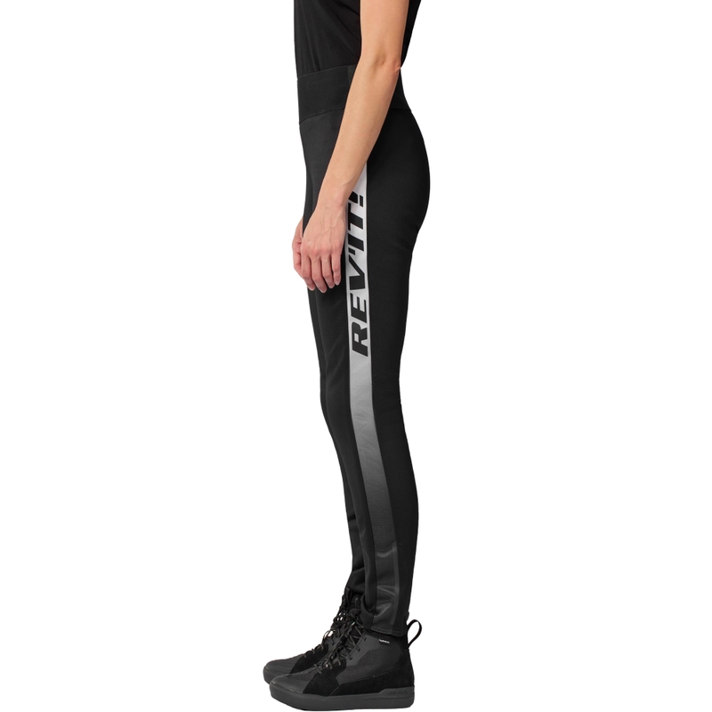 Revit Talia damskie legginsy motocyklowe o wydłużonym kroju czarno-białe