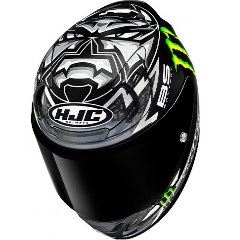 Kask motocyklowy HJC RPHA 12 Quartararo Replica BL MC5 Full Face, czarny