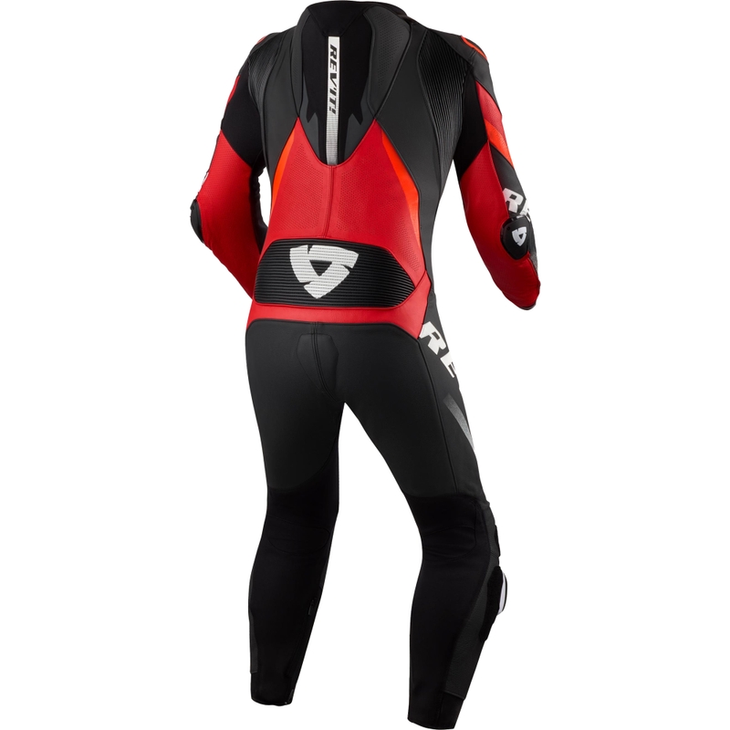 Revit One Piece Hyperspeed 3 Kombinezon motocyklowy czarno-fluo-czerwony