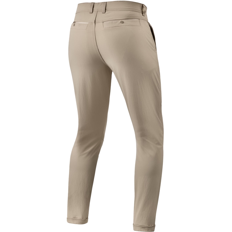 Spodnie motocyklowe Revit Chino Terry Skinny Extra Cropped Sand
