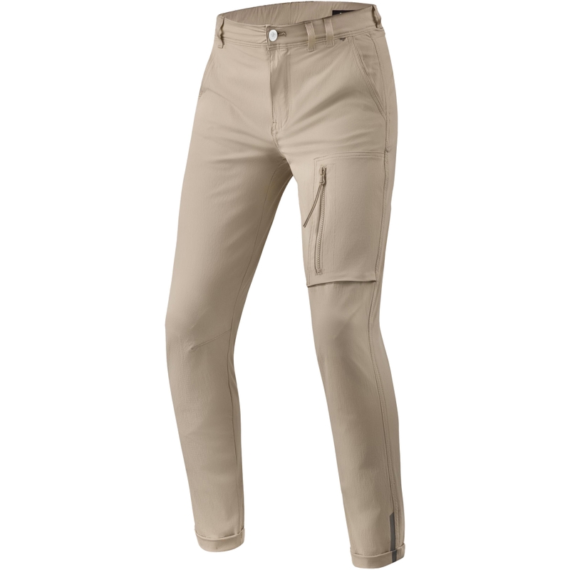 Spodnie motocyklowe Revit Chino Terry Skinny Sand