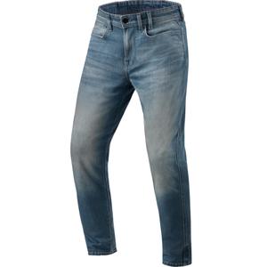 Revit Keegan Tapered Extra Cropped Jeansy motocyklowe w kolorze średnio-niebieskim