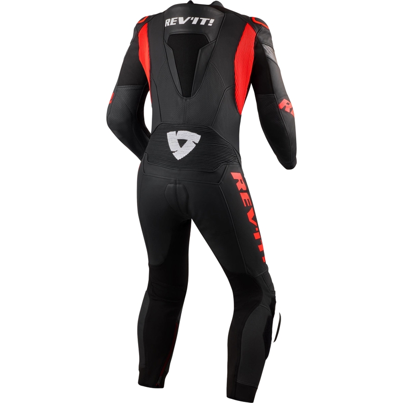 Kombinezon motocyklowy Revit Argon 3 czarno-fluo czerwony