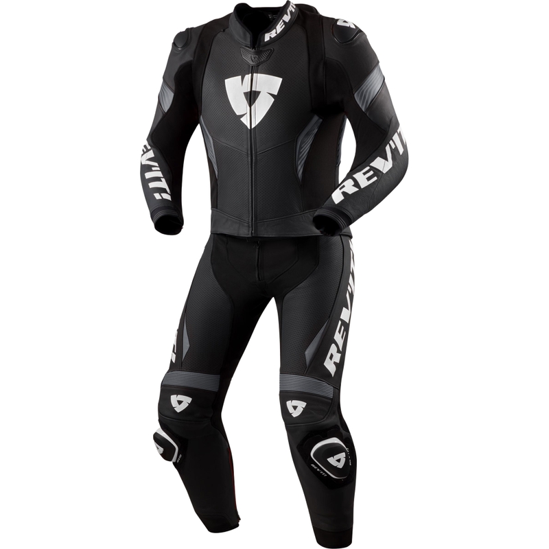 Revit Argon 3 dwuczęściowy kombinezon motocyklowy czarno-biały