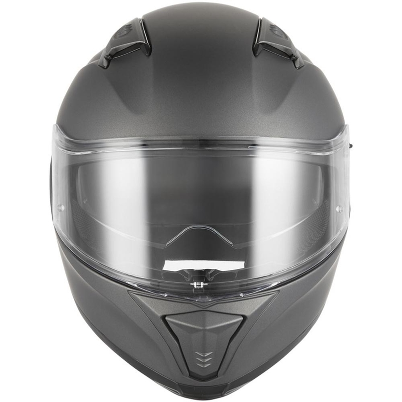 Kask motocyklowy integralny NOX N402, matowy tytan