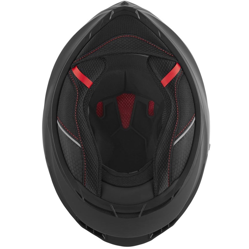 Kask motocyklowy integralny NOX N402 matowy czarny