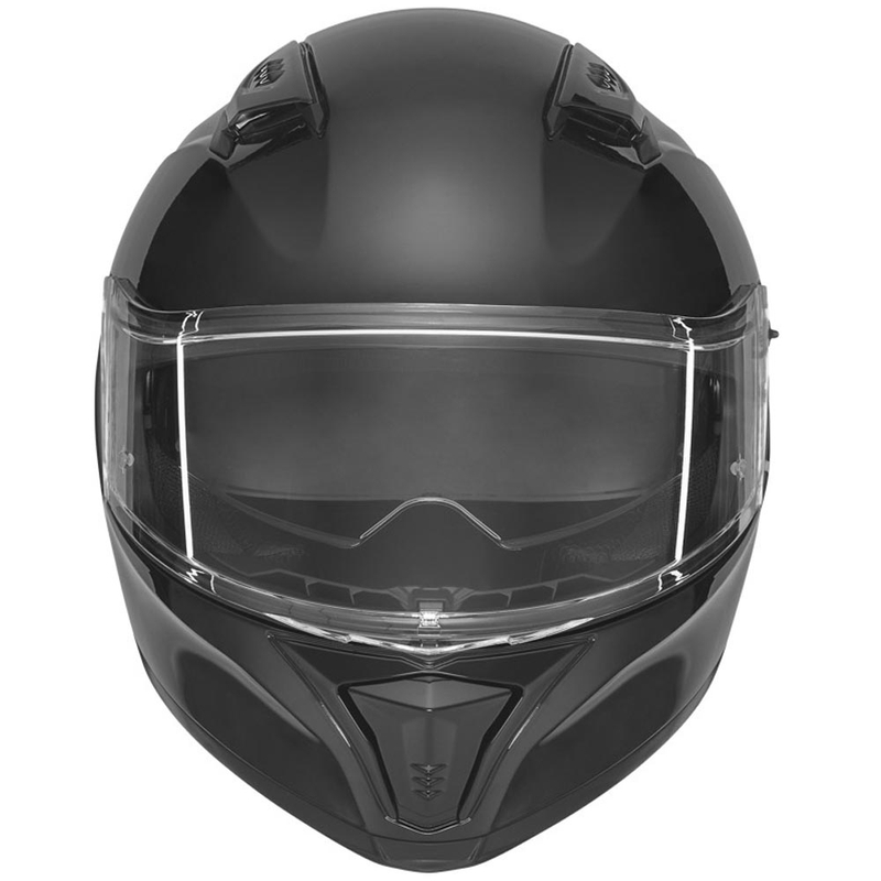 Kask motocyklowy integralny NOX N402 czarny