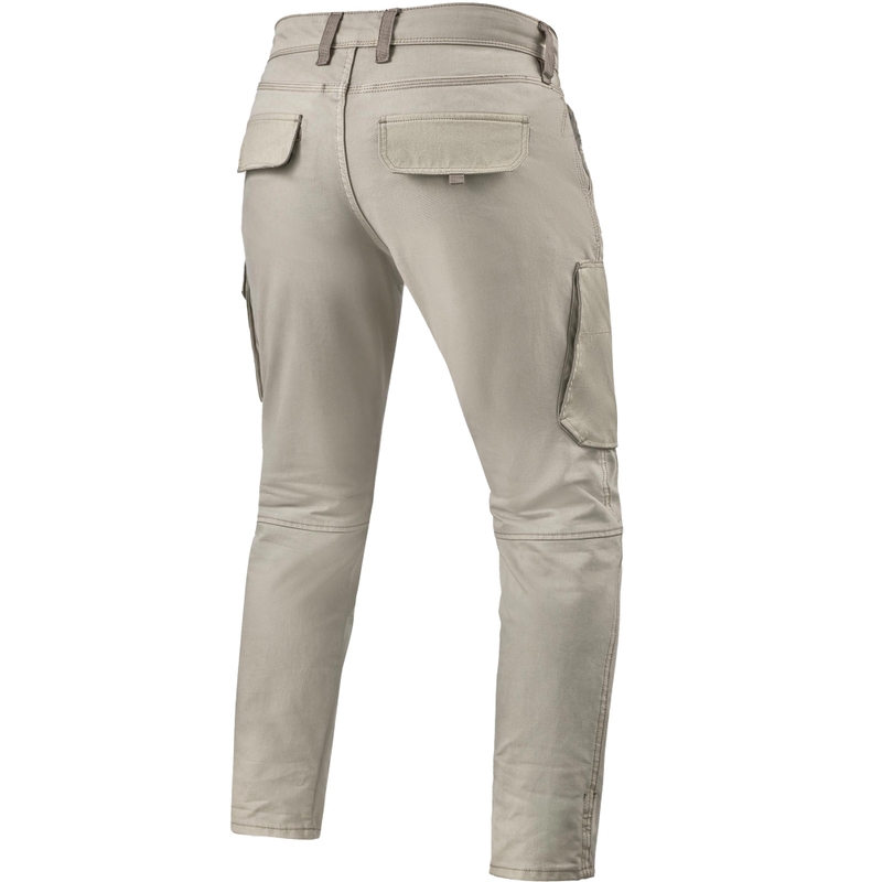 Revit Cargo Brant Slim Extra Cropped Jeansy motocyklowe Sand
