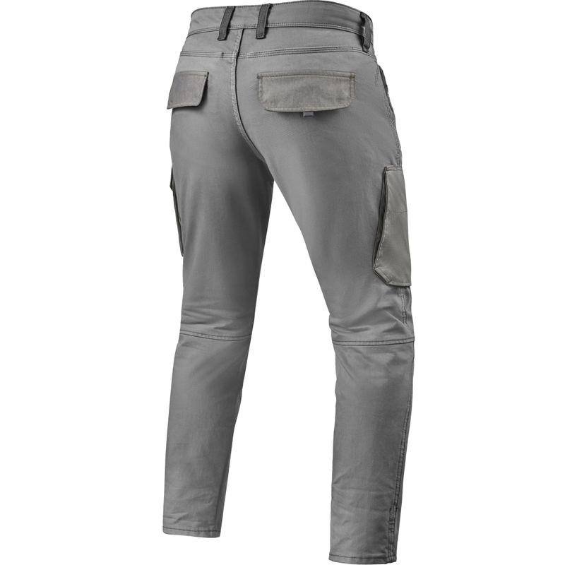 Revit Cargo Brant Slim Jeansy motocyklowe Szare