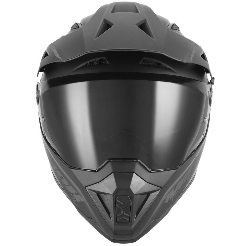 Kask motocyklowy enduro NOX N350 matowy czarny