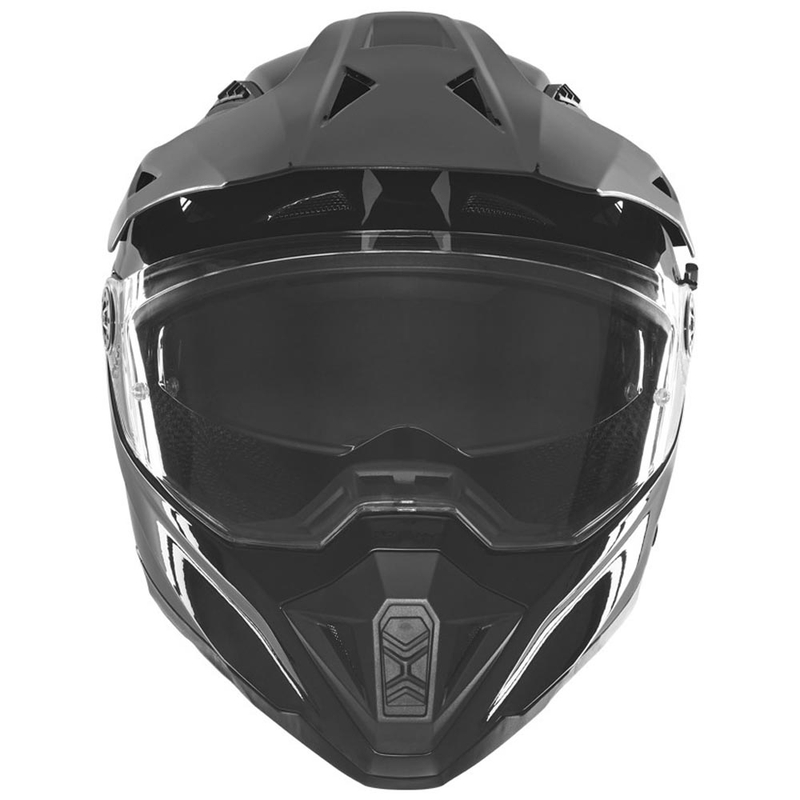 Kask motocyklowy enduro NOX N350 czarny