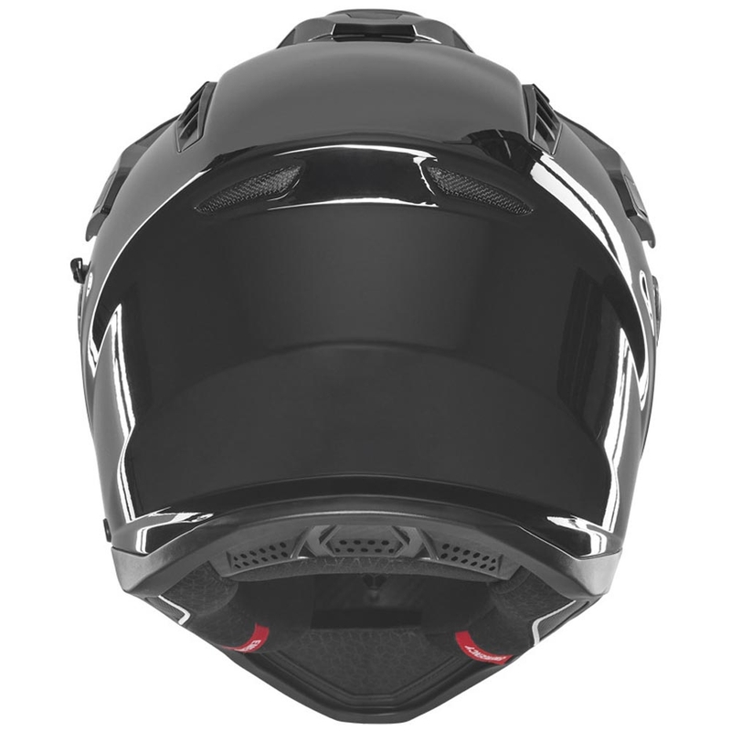 Kask motocyklowy enduro NOX N350 czarny