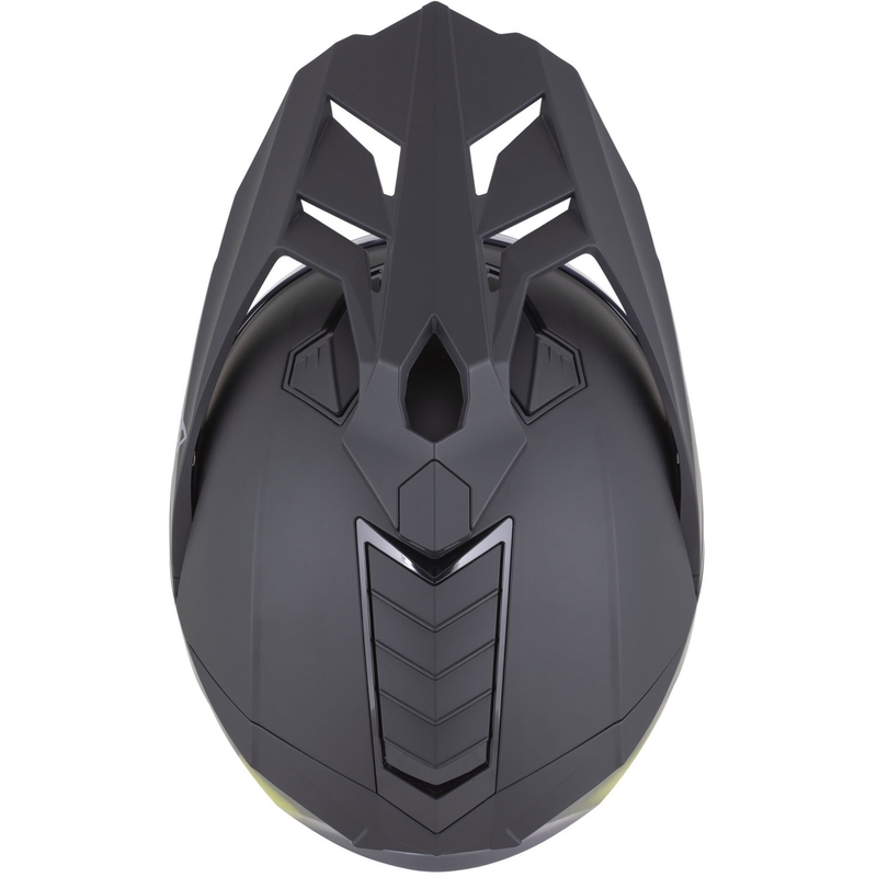 Kask motocyklowy enduro ZED XD1 matowy czarno-fluo żółty