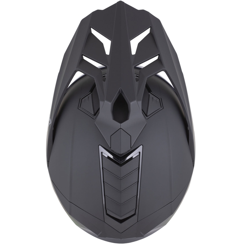 Kask motocyklowy enduro ZED XD1 matowy czarno-ciemnoszary