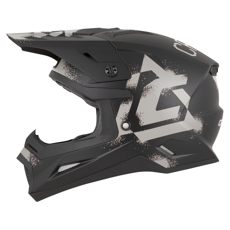 Kask motocrossowy Cassida Cross Cup 2 Crew matowoczarno-piaskowy