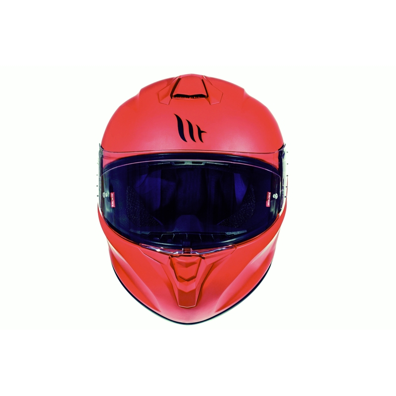 Integralny kask motocyklowy MT Targo czerwony matowy wyprzedaż