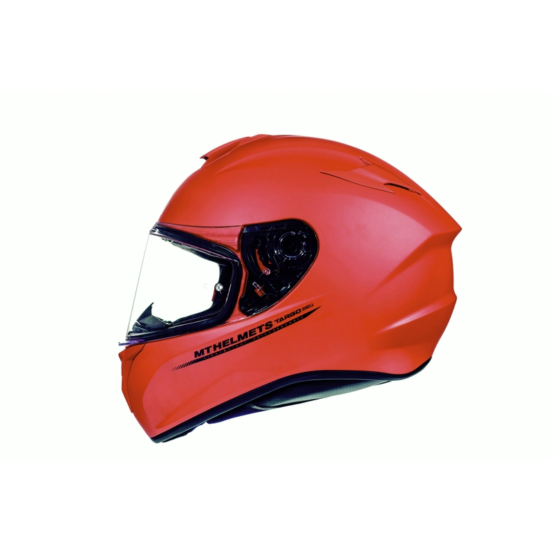 Integralny kask motocyklowy MT Targo czerwony matowy wyprzedaż
