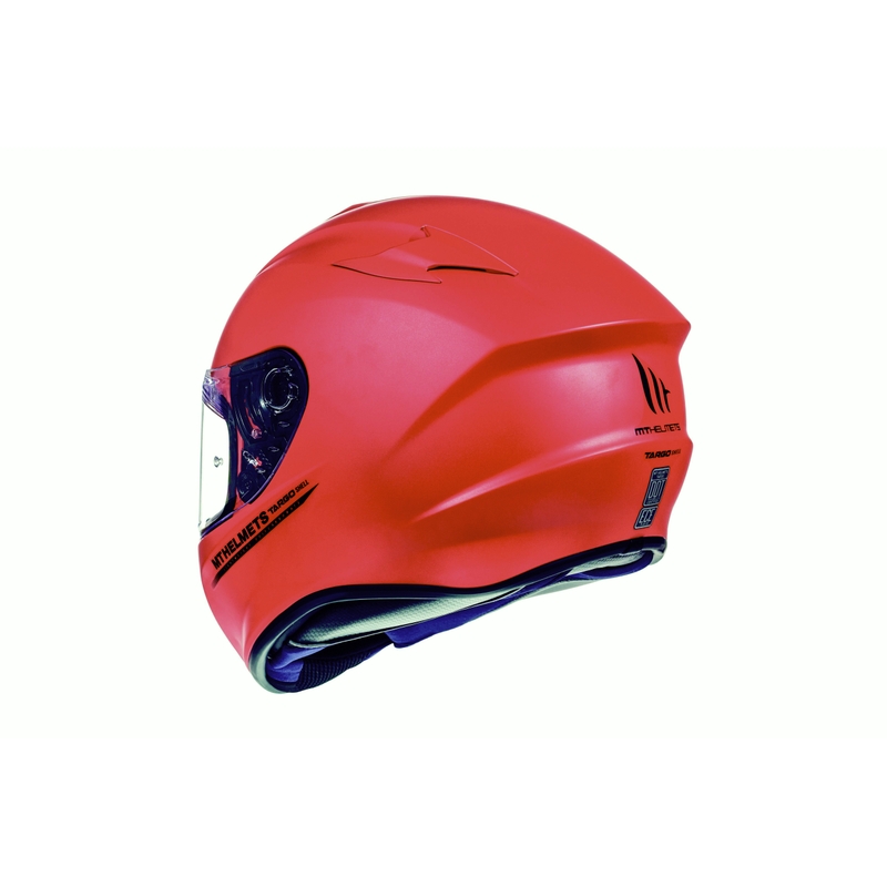 Integralny kask motocyklowy MT Targo czerwony matowy wyprzedaż