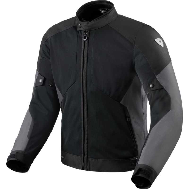 Kurtka motocyklowa Revit Torque 3 H2O czarno-antracytowa