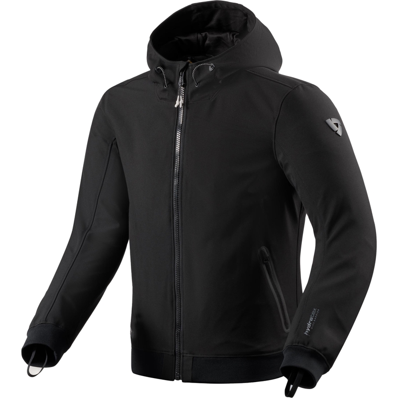 Kurtka motocyklowa Revit Saros WB Softshell w kolorze czarnym