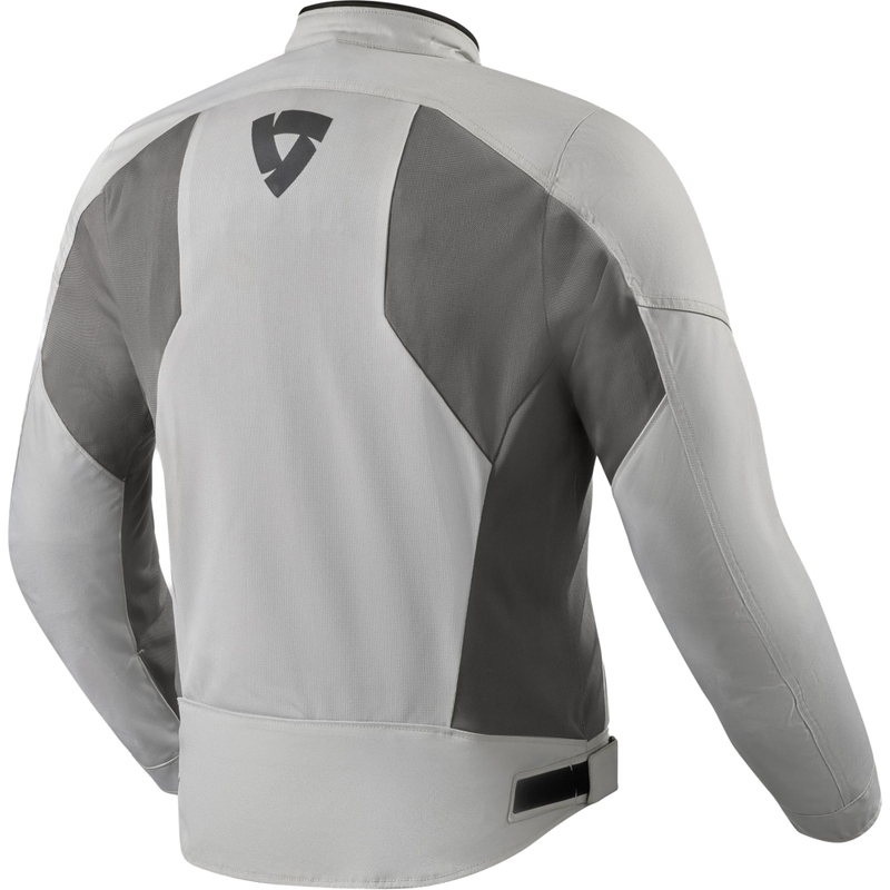 Kurtka motocyklowa Revit Torque 3 H2O jasnoszaro-czerwona