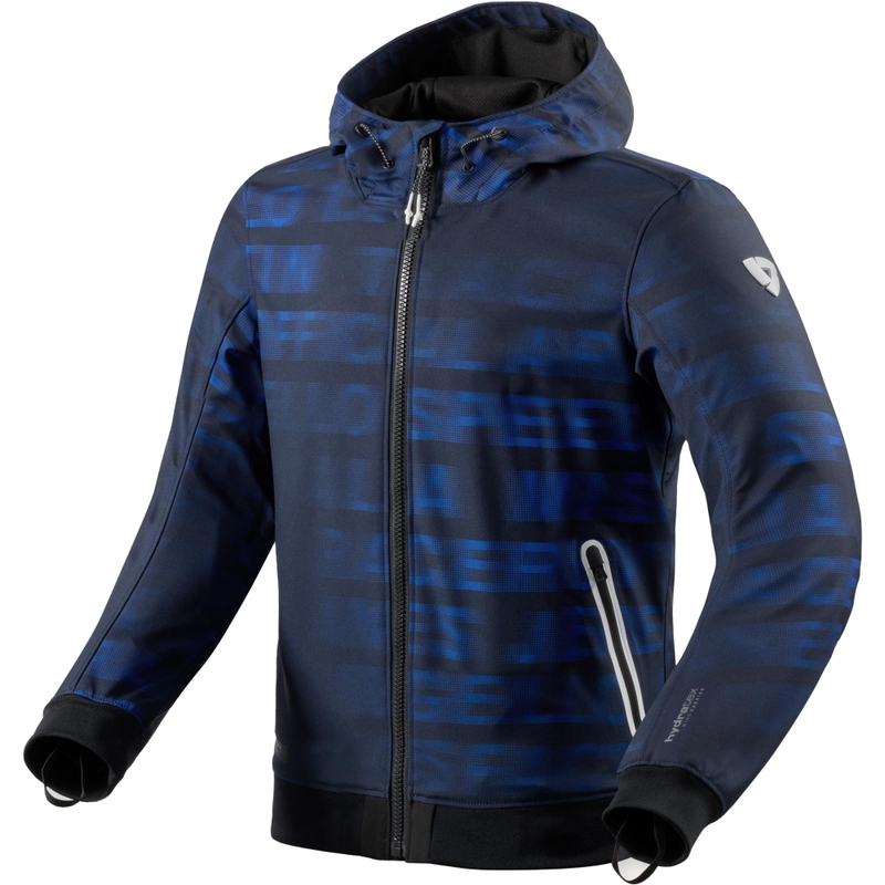 Kurtka motocyklowa typu softshell Revit Saros WB niebiesko-niebieska