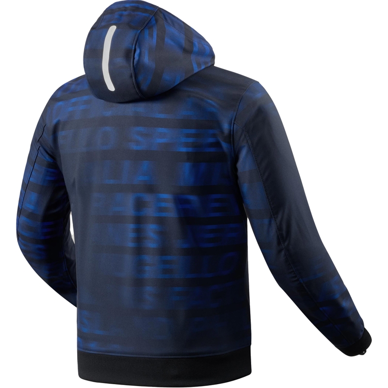 Kurtka motocyklowa typu softshell Revit Saros WB niebiesko-niebieska