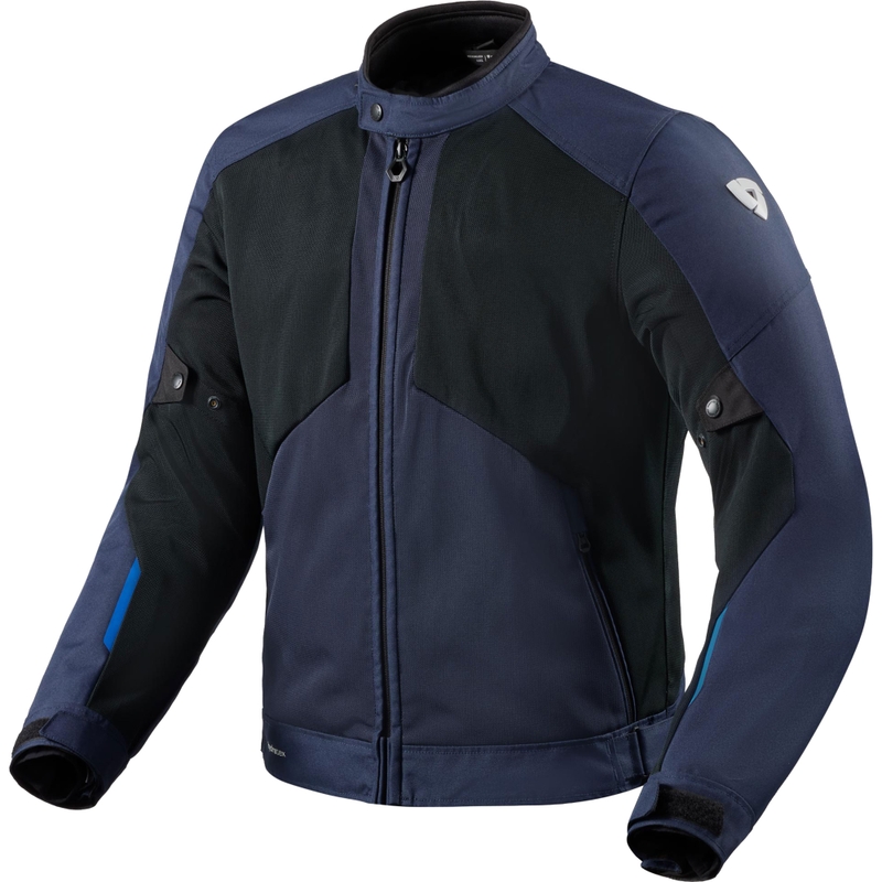 Kurtka motocyklowa Revit Torque 3 H2O granatowo-czarna