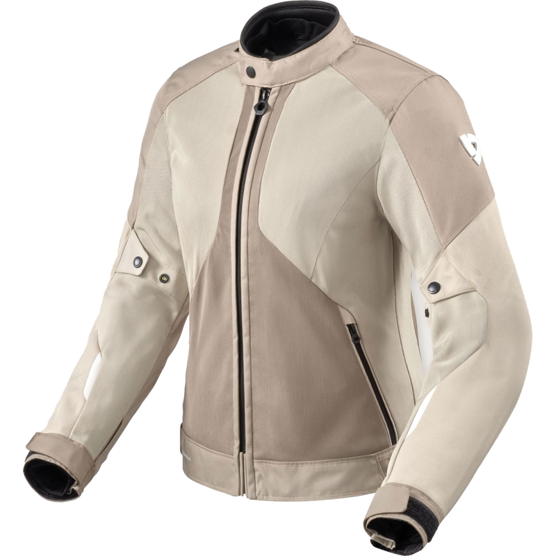 Kurtka motocyklowa damska Revit Torque 3 H2O piaskowo-biała