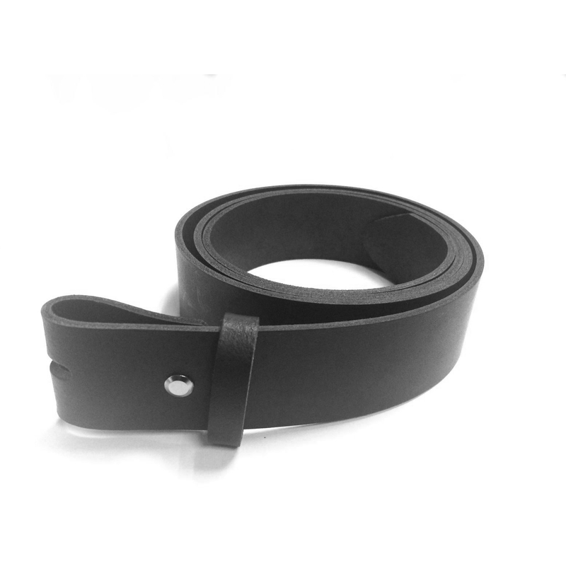 Skórzany pasek Basic black outlet wyprzedaż