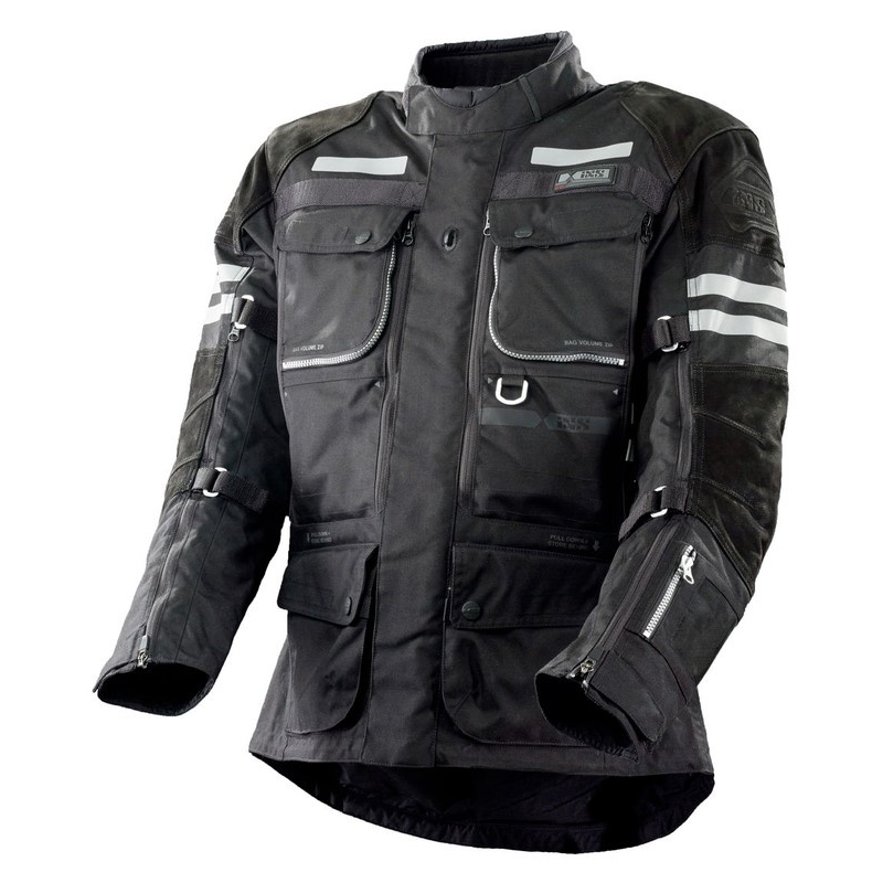 Kurtka motocyklowa iXS Montevideo-ST-LT czarna