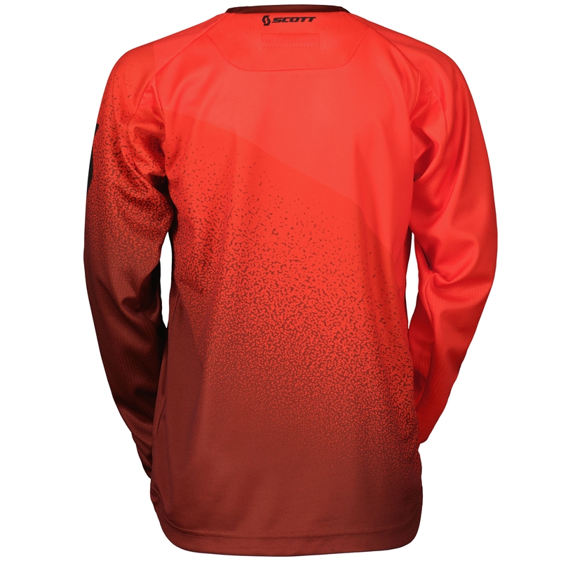 Koszulka motocrossowa SCOTT 350 DIRT EVO czerwono-czarna