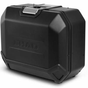 Side aluminium case SHAD Terra TR36 D0TR36100LB BLACK EDITION left