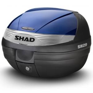 Top case with color cover SHAD SH29 Blue