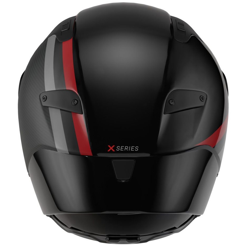 Kask motocyklowy integralny Nolan X-804 RS Ultra Carbon Gemini 364 połyskujący szaro-czarno-czerwono-antracytowy