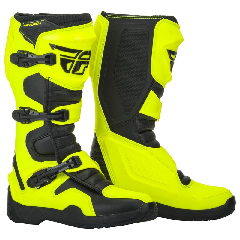 Buty motocyklowe Fly Racing NEW Maverik 2019 czarno-fluo żółte