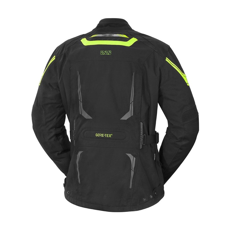 Damska kurtka motocyklowa iXS Montgomery czarno-fluo żółta