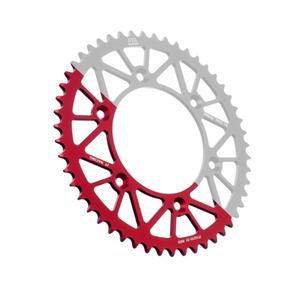 Rear ALU sprocket JT JTA 210-53RED 53T, 520 Red