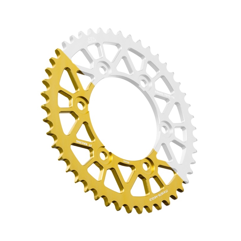 Rear ALU sprocket JT 47T, 525 Gold