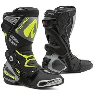 Buty motocyklowe Forma Ice Pro czarno-szaro-fluo żółte