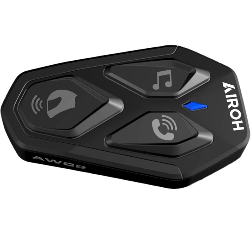 Interkom motocyklowy Bluetooth Airoh AWC2 czarny
