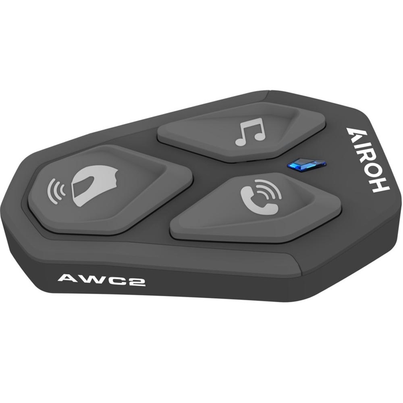 Interkom motocyklowy Bluetooth Airoh AWC2 czarny