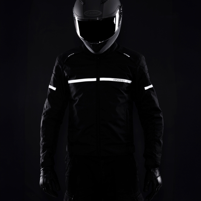 Kurtka motocyklowa Ozone Rider czarna