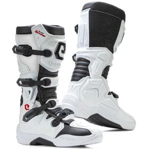 Buty motocyklowe Eleveit X PRIVILEGE biało-czarne