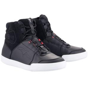 Damskie buty motocyklowe Alpinestars Stella Chrome Drystar Czarno-biało-różowe