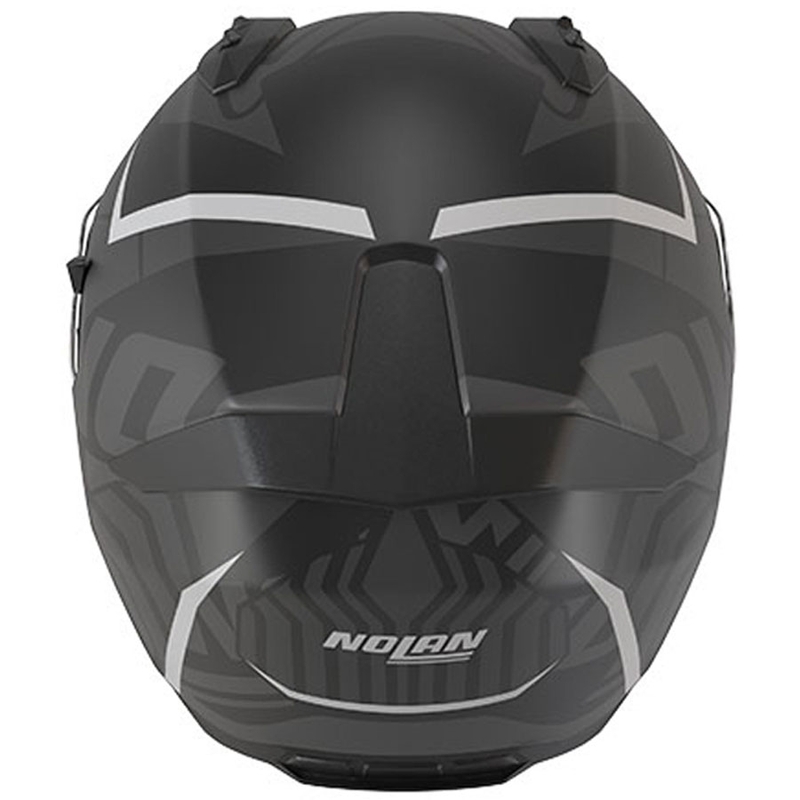 Kask motocyklowy integralny Nolan N60-6 Eclettico 352 szaro-czarny