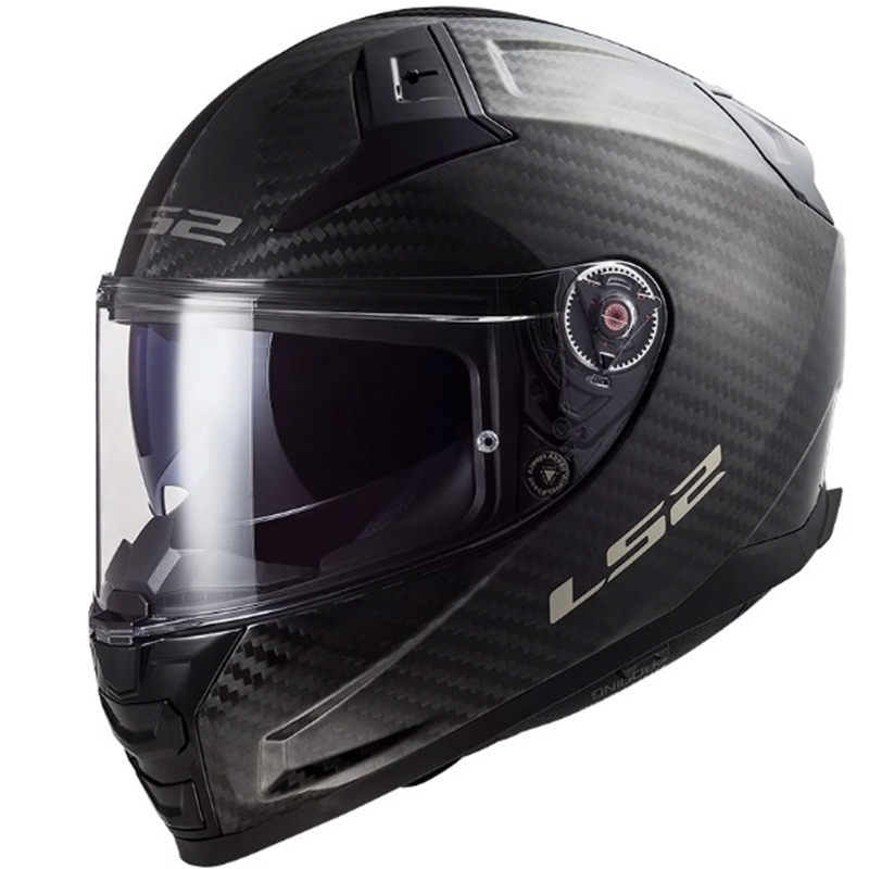 Kask motocyklowy integralny LS2 FF811 Vector II Carbon 06 czarny