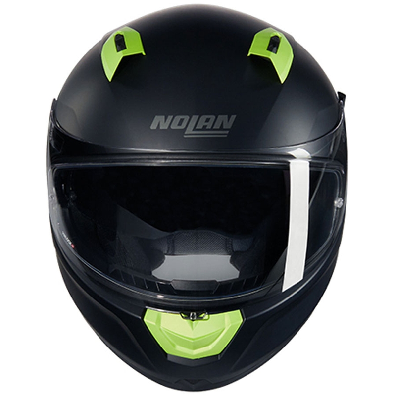 Kask motocyklowy integralny Nolan N60-6 Classico Nobile matowy czarno-zielony